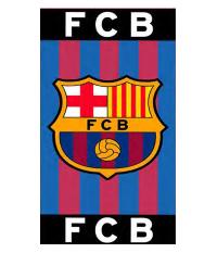 Fcbarcelona Striped Towel