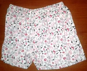 Ladies Shorts Printed