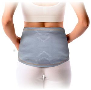 LUMBO-SACRAL CORSET WITH SILICONE PRESSURE PAD