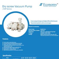 Dry Screw Vacuum Pumps