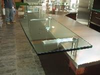 glass countertop
