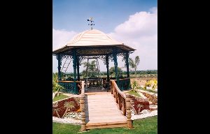 Cast Iron Ornamental Gazebo Hut