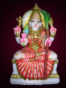 White Marble Rajarajeshwari Statues