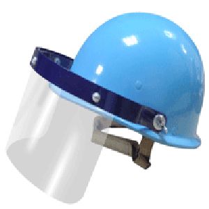 FRP Helmet with Polycarbonate Visor