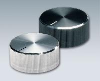 Aluminium knob