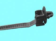 Dome Angular Push Mount Cable Ties