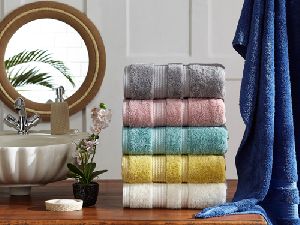 Plain Dyed Bath Towels