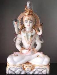 Marble Shiva Statue