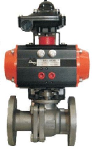 Actuated Ball Valve Flanged
