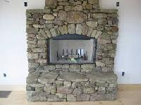 Sandstone Fireplace