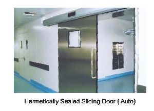 Automatic Hermetically Sealed Sliding Door