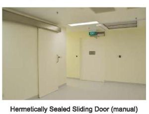 Manual Hermetically Sealed Sliding Door