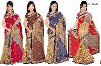 Elegant, Beautiful and Classy Embroidery Works Saree