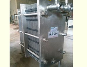 Vacuum Pan Evaporator and Condenser with Vacuum Pump