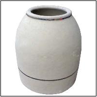 white clay drum tandoors