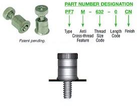 SELF-CLINCHING CAPTIVE PANEL SCREWS