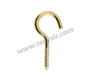 Cup Hooks Brass