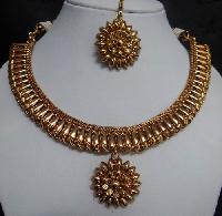 antique gold necklace sets