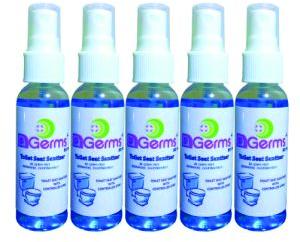 D Germ Toilet Seat Sanitizer Pack of 5