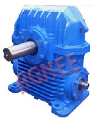 Dimensions - Right Angle Horizontal Worm Gearbox