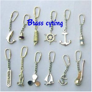 Brass Keyring Chain