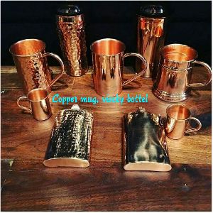 Copper Wine Set