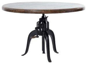 Adjustable Round Table