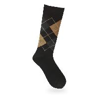 Mens Brown Formal Socks