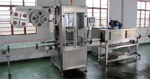 shrinkable label inserting machine