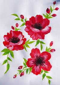 floral design painting