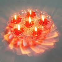 floating diyas