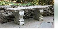 Stone Garden Benches