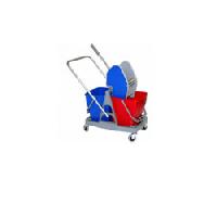 Double Bucket Wringer Trolley