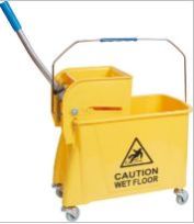 Single Bucket Wringer Trolley