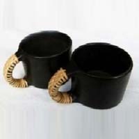 Hampai Round tea cup :  Clay Pottery