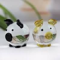 glass animal figurines