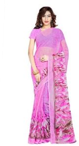 Casual Wear Magenta  Printed Chiffon Saree_AAKO42SR1041CKSML