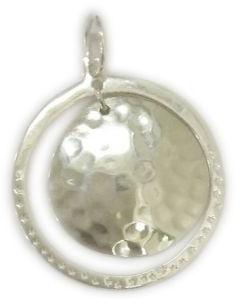 Circle Silver Pendant