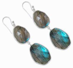 gemstone earring