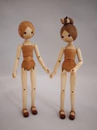 wood dolls