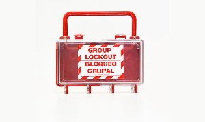 PLASTIC GROUP LOCKOUT BOX