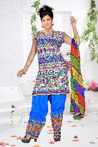 cotton embroidery full set dresses