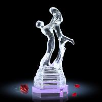 crystal statue