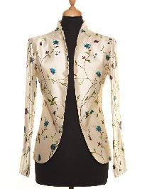 ladies embroidered silk jackets