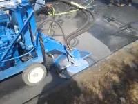 curb cutting machine