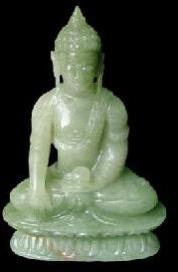 gemstone buddha statues