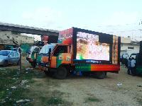 LED van on rent for delhi elections campaigns