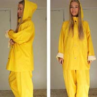 pvc rain suits