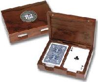 wood card box