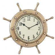 Ship Wheel Clock